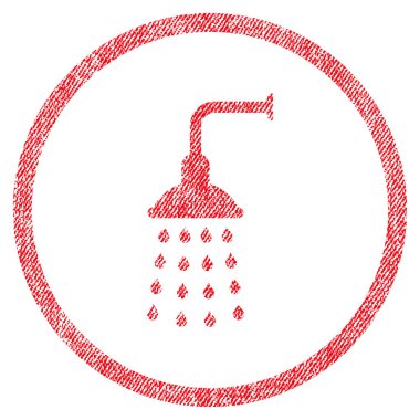 Duş kumaş dokulu simgesi