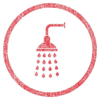 Duş kumaş dokulu simgesi