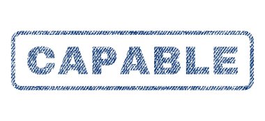 Yetenekli Tekstil damgası