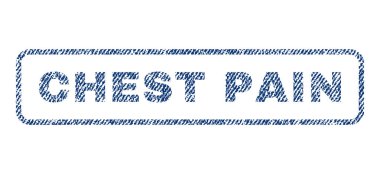 Göğüs ağrısı Tekstil damgası