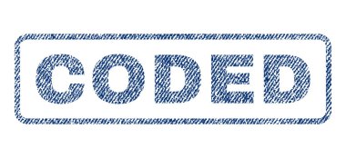 Kodlanmış Tekstil damgası