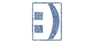 İki nokta üst üste Tekstil damgası