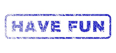 Eğlenceli lastik damgası var