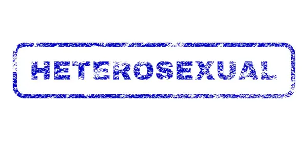 Heterosexual Rubber Stamp — Stock Vector