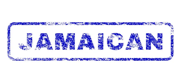 Sello de caucho jamaicano — Vector de stock