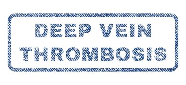 Derin Ven Trombozu Tekstil damgası
