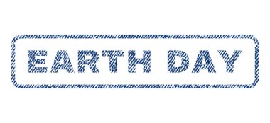 Dünya gün Tekstil damga