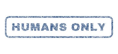 İnsanlar sadece Tekstil damgası