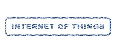 Internet şeyler Tekstil damga