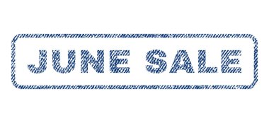 June Satılık Tekstil damgası