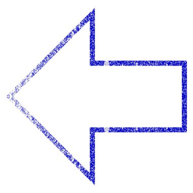 Ok sol Grunge dokulu simgesi