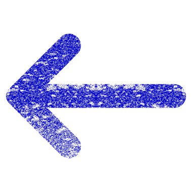 Ok sol Grunge dokulu simgesi