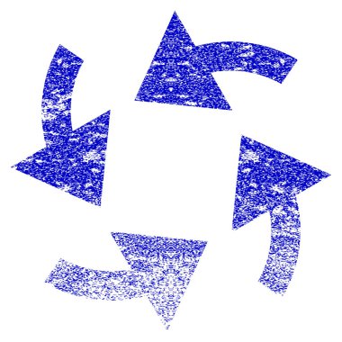 Siklon okları Grunge simgesi dokulu