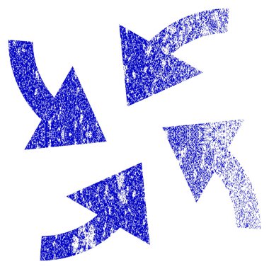 Siklon okları Grunge simgesi dokulu