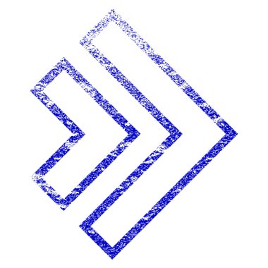 Yöne doğru Grunge simgesi dokulu