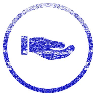 El Grunge dokulu simgesi