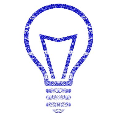 Lamba ampul Grunge simgesi dokulu