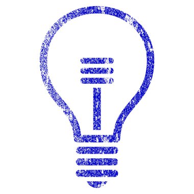 Lamba ampul Grunge simgesi dokulu