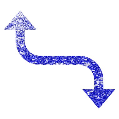 Bend ok Grunge simgesi dokulu