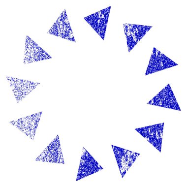 CCW Grunge dokulu simgesini Döndür