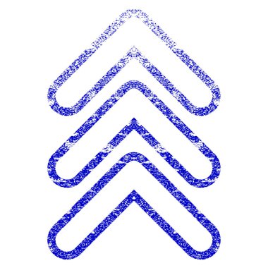 Grunge kadar üçlü işaretçi simgesi dokulu