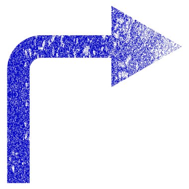 Grunge simgesi dokulu sağa dönün