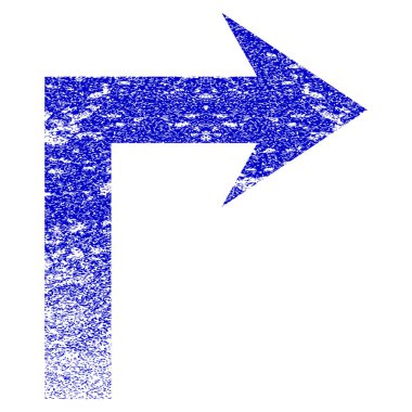 Grunge simgesi dokulu sağa dönün