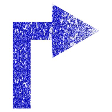 Grunge simgesi dokulu sağa dönün