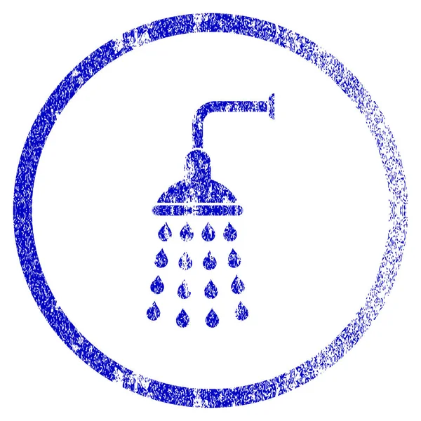 Prysznic streszczenie teksturowanej ikona — Wektor stockowy