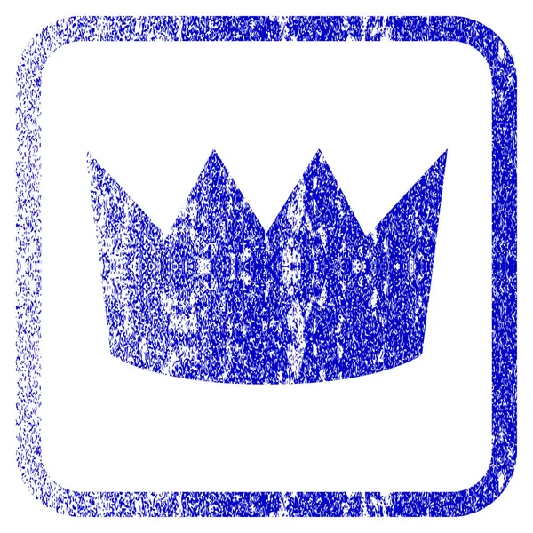 Текстурована піктограма корони — стоковий вектор