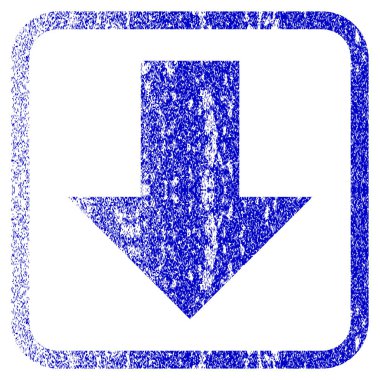 Çerçeveli dokulu simgesi aşağı ok