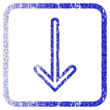 Çerçeveli dokulu simgesi aşağı ok