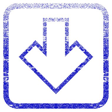 Çerçeveli dokulu simgesi aşağı ok