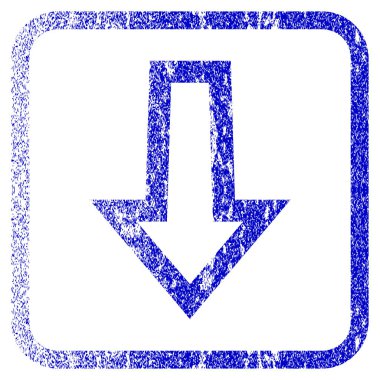 Çerçeveli dokulu simgesi aşağı ok