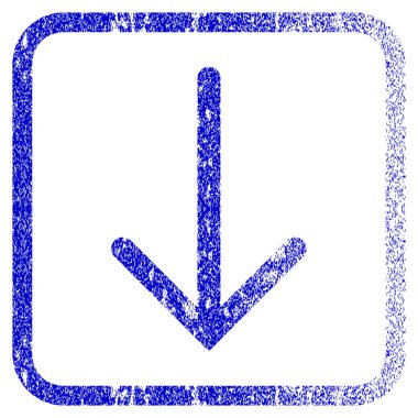 Çerçeveli dokulu simgesi aşağı ok