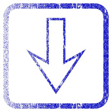 Çerçeveli dokulu simgesi aşağı ok