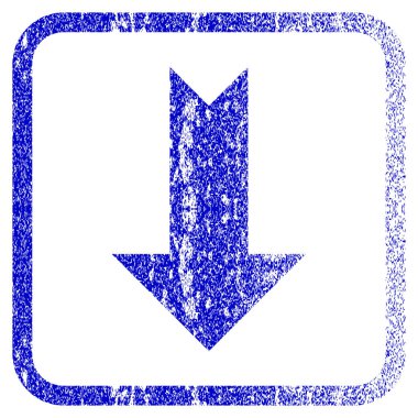 Çerçeveli dokulu simgesi aşağı ok