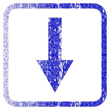 Çerçeveli dokulu simgesi aşağı ok