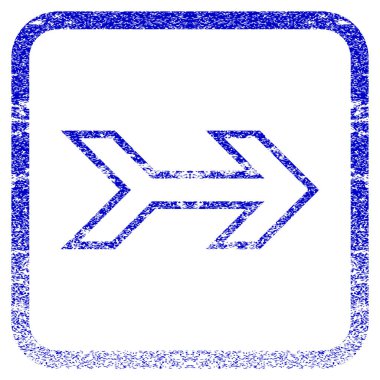 Şu çerçeveli ok simgesi dokulu