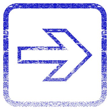 Şu çerçeveli ok simgesi dokulu