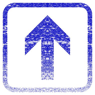 Çerçeveli dokulu simgesi yukarı ok