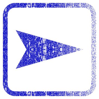 Şu çerçeveli ok ucu simgesi dokulu