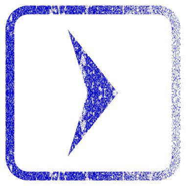 Şu çerçeveli ok ucu simgesi dokulu