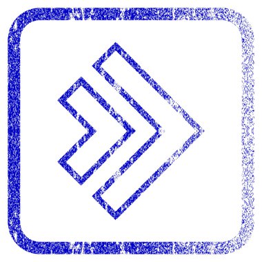 Şu çerçeveli yön simgesi dokulu