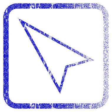 Sol kadar çerçeveli işaretçi simgesi dokulu