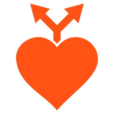 Aşk türevleri vektör simgesi