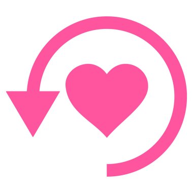 Aşk vektör simge Yenile