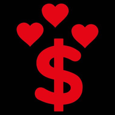 Güzel Doları vektör simgesi