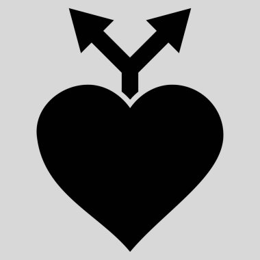 Aşk türevleri vektör simgesi