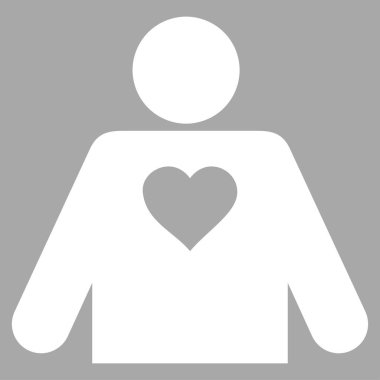 Sevgili kişi vektör simgesi